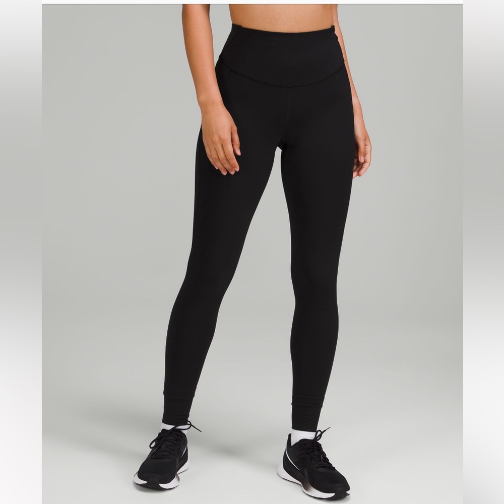 Size 16, Lululemon, black, Base pace leggings